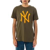 newera New Era Männer T-Shirt MLB New York Yankees Seasonal Team Logo in olive