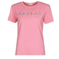 Replay T-Shirt »Garment Dyed Cotton Jersey« Batikaufdruck