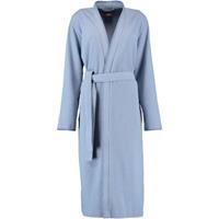 Cawö Home Active Damen Bademantel Kimono Pique 812 - Farbe: sky - 11 XS