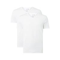 Lacoste T-shirt met stretch in set van 2 stuks