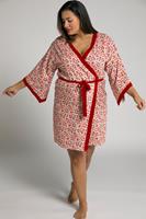 Ulla Popken Grote Maten kimono, Dames, rood, 