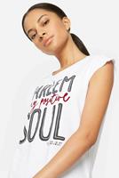 Harlem Soul T-Shirt mit längerer Rückenpartie