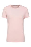 Mountain Warehouse Kurzarm-T-Shirt aus Bambusgewebe für Damen - Rosa
