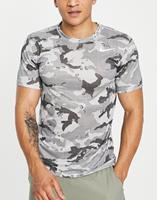nikeperformance Nike Performance Männer T-Shirt Dri-Fit Legend Camo All Over Print in grau