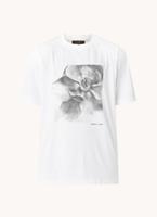 Ted Baker Huttonn Flower Printed Organic Cotton T-Shirt - 4/L