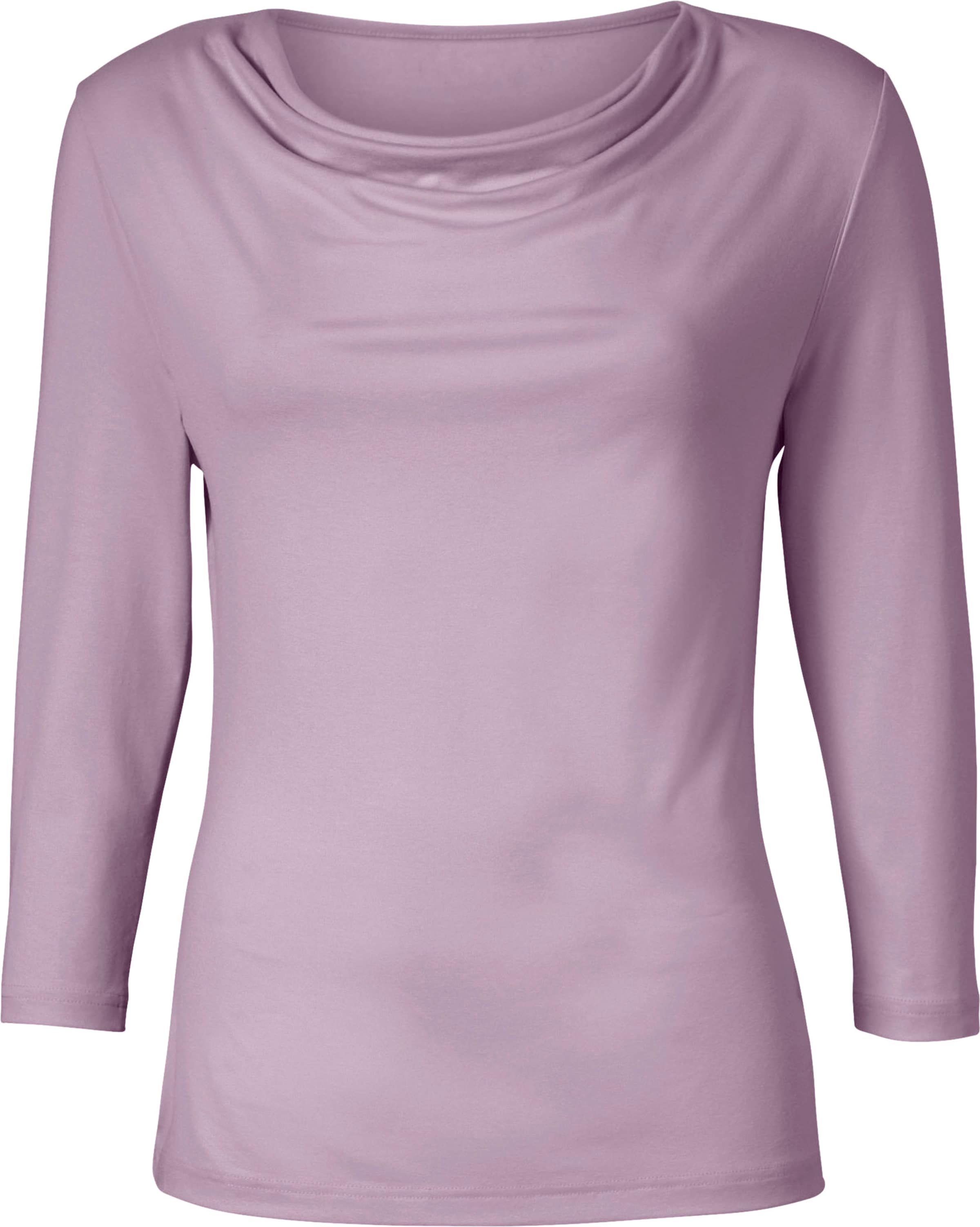 Shirt in aubergine van heine