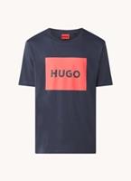 HUGO Men's Dulive222 T-Shirt - Dark Blue - M