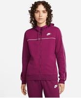 Nike Millennium Full-Zip Hoodie Women lila/weiss Größe L