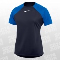 Nike Dri-FIT Academy Pro SS Tee Women blau GrÃ¶ÃŸe S