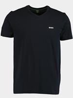 BOSS Green T-shirt met merkapplicatie, model 'Teevn'