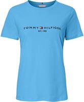 Tommy Hilfiger Dames Essential T-shirt Blauw 