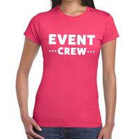 Bellatio Event crew tekst t-shirt Roze