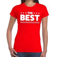 Bellatio The Best tekst t-shirt Rood