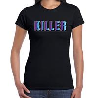 Bellatio Killer t-shirt Zwart