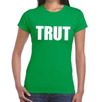 Bellatio Trut tekst t-shirt Groen