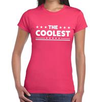 Bellatio The Coolest tekst t-shirt Roze
