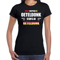 Bellatio Oeteldonk Carnaval verkleed outfit / t-shirt Zwart