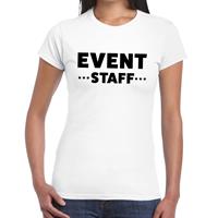 Bellatio Event staff tekst t-shirt Wit