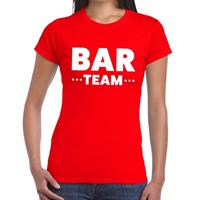 Bellatio Bar Team tekst t-shirt Rood