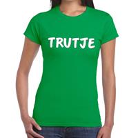 Bellatio Trutje fun tekst t-shirt Groen