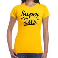 Bellatio Super zus t-shirt geel voor dames - Geel