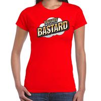 Bellatio Fout You lazy bastard t-shirt in 3D effect Rood