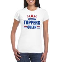 Bellatio Toppers Queen verkleedkleding - Wit