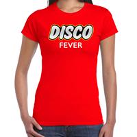 Bellatio Disco party t-shirt / shirt disco fever - Rood