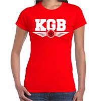 Bellatio KGB agente verkleed shirt Rood