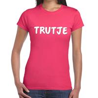 Bellatio Trutje fun tekst t-shirt Roze