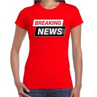 Bellatio Breaking News t-shirt Rood
