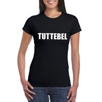 Bellatio Tuttebel tekst t-shirt Zwart