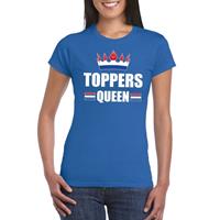 Bellatio Toppers Queen verkleedkleding - Blauw