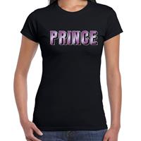 Bellatio Prince muziek kado t-shirt Zwart