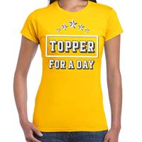 Bellatio Topper for a day concert t-shirt voor de Toppers Geel