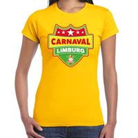Bellatio Carnaval verkleed t-shirt Limburg - Geel
