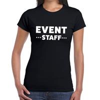 Bellatio Event staff tekst t-shirt Zwart
