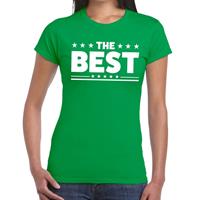 Bellatio The Best tekst t-shirt Groen