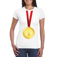 Bellatio Gouden medaille kampioen shirt Wit