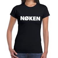 Bellatio Noken t-shirt - Zwart