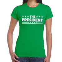Bellatio The President tekst t-shirt Groen