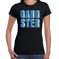 Bellatio Gangster cadeau t-shirt Zwart
