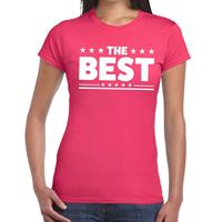 Bellatio The Best tekst t-shirt Roze