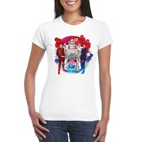 Toppers Official Merchandise Wit Toppers in concert 2019 officieel t-shirt dames - Officiele Toppers in concert merchandise