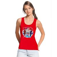 Toppers Official Merchandise Rood Toppers in concert 2019 officieel tanktop/ mouwloos shirt dames - Officiele Toppers in concert merchandise