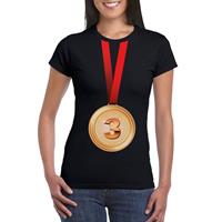 Bellatio Bronzen medaille kampioen shirt Zwart