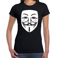 Bellatio Vendetta masker fun t-shirt Zwart
