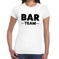 Bellatio Bar team tekst t-shirt Wit