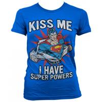 Superman Super Powers dames t-shirt
