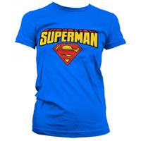 Superman verkleed T-shirt dames - DC Comics